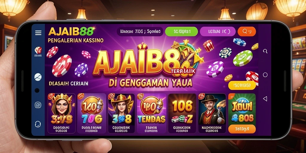 Screenshot AJAIB88 menampilkan gameplay kasino yang seru dan interaktif.