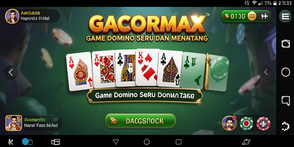 Tampilan gameplay GACORMAX yang menarik dan interaktif.