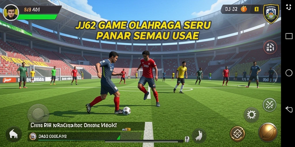 Tampilan gameplay seru dan interaktif dari JJ62.