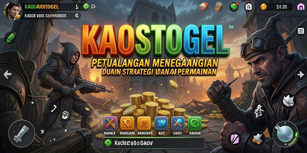 Gameplay seru KAOSTOGEL dengan strategi yang mendalam.