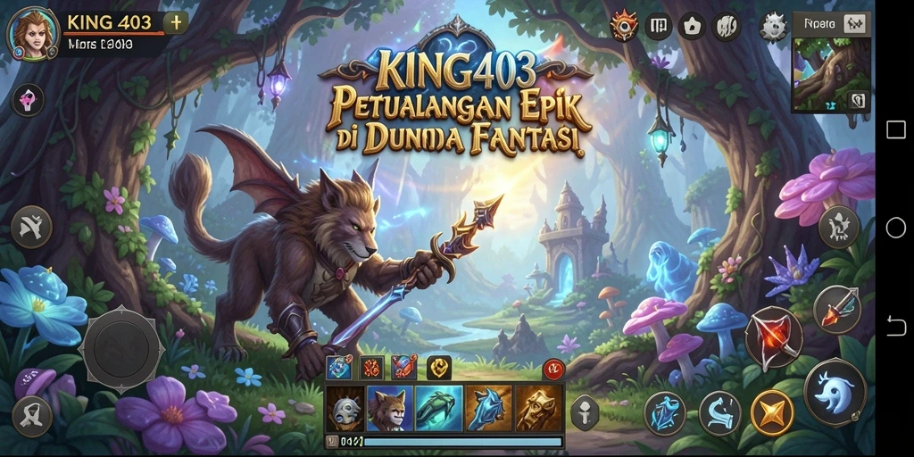 Tampilan gameplay KING403 yang menakjubkan dan mendebarkan.