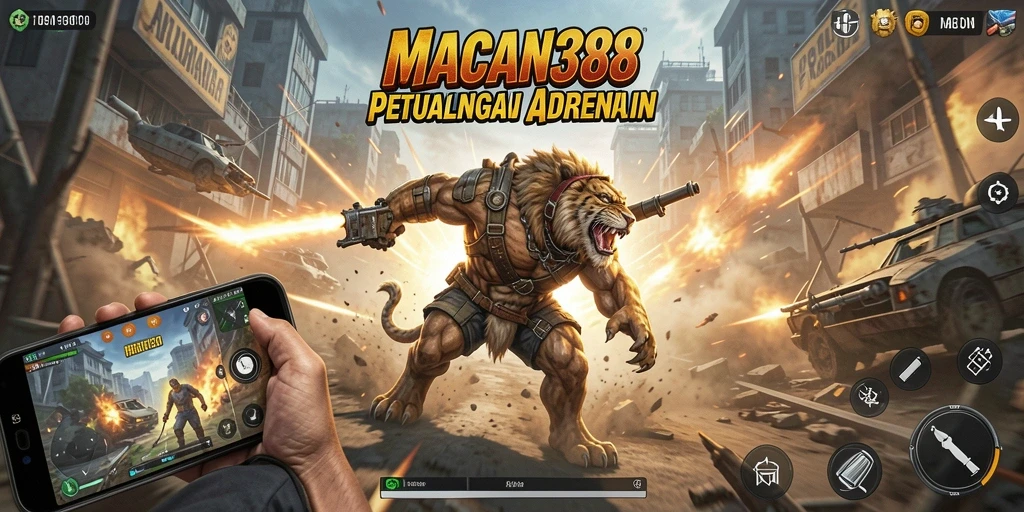 Tangkapan layar aksi seru dari gameplay MACAN388.