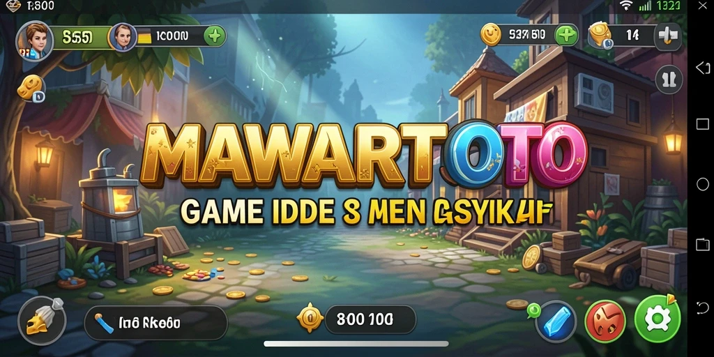 Tampilan screenshot gameplay <strong>MAWARTOTO</strong> dengan karakter yang menarik.