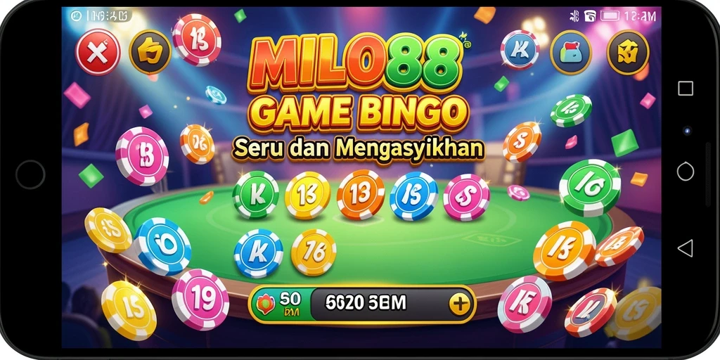 Tampilan gameplay Bingo yang seru dan interaktif di MILO88.