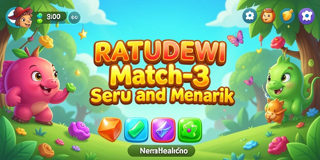 Tampilan gameplay yang menakjubkan dari RATUDEWI.