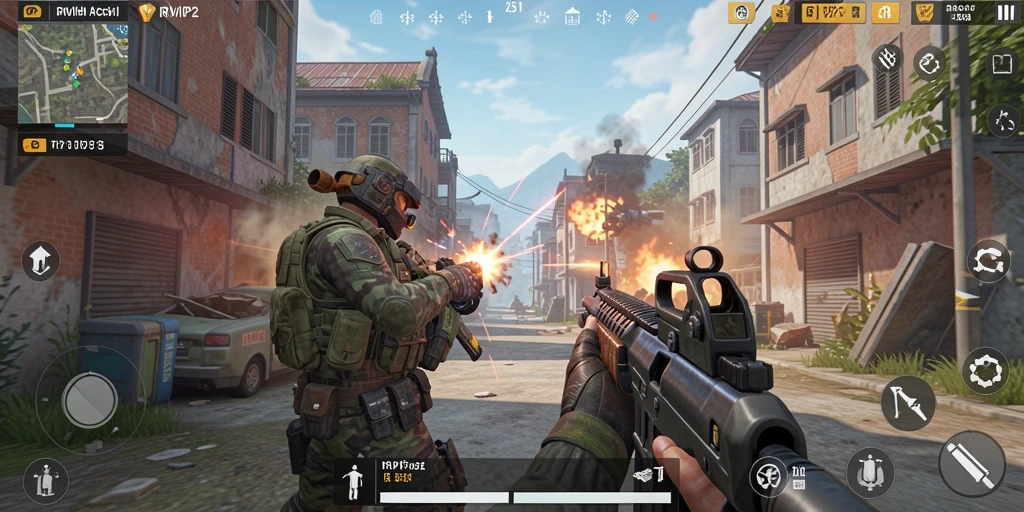 Gameplay intens dan menyenangkan dalam RVIP2.
