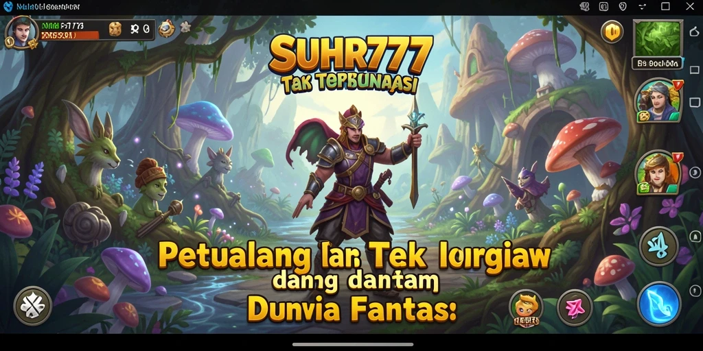 Tampilan gameplay SUHU777 yang menarik dalam dunia petualangan.
