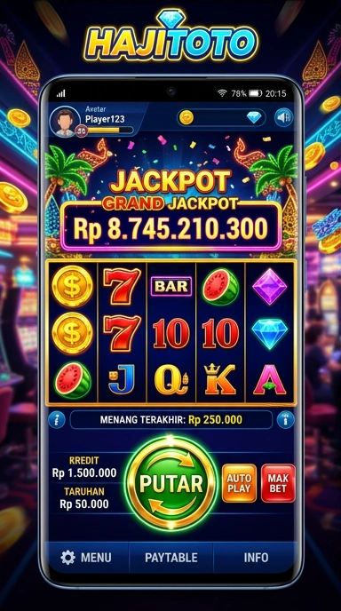 Screenshot fitur unggulan hajitoto yang memudahkan navigasi.